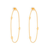 Gold Ivy Earrings